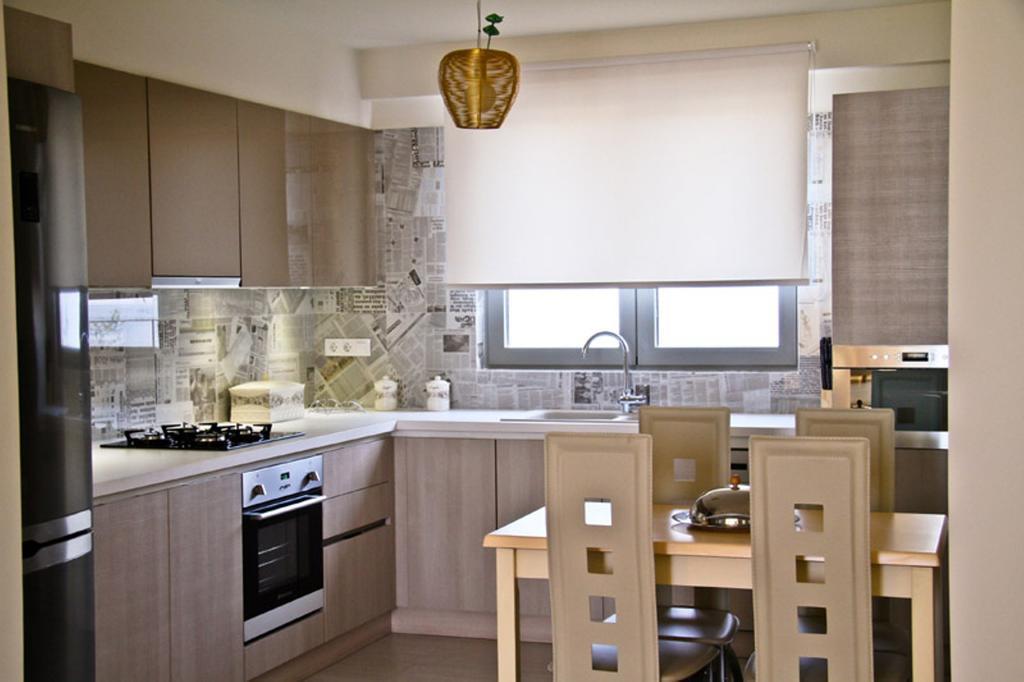 Sea View Beachfront Villa Maria Гувес Номер фото